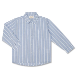 CAMISA LINHO LISTRADA ML INFANTIL 7712