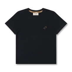 CAMISETA ALGODÃO BÁSICA MC INFANTIL P013