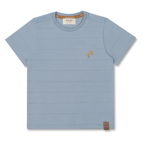 CAMISETA ALGODÃO PIMA LISTRADA BORDADO MC INFANTIL 7757 CAMISETA ALGODÃO PIMA LISTRADA BORDADO MC INFANTIL 7757 Preto 4