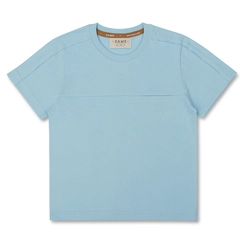 CAMISETA ALGODÃO BOLSO EMBUTIDO PALA MC INFANTIL 7836
