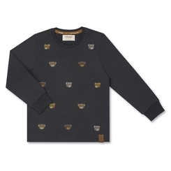 CAMISETA ALGODÃO TEDDY MINI ROSTOS ML INFANTIL 7764