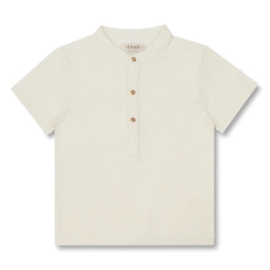 CAMISETA ALGODÃO GOLA BATA BOTÕES MC INFANTIL 7842