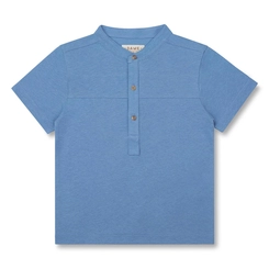 CAMISETA ALGODÃO GOLA BATA BOTÕES MC INFANTIL 7842