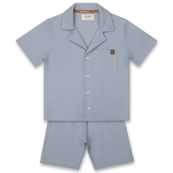 CONJUNTO MALHA CAMISA RESORT E BERMUDA INFANTIL 7774