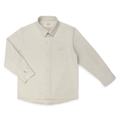 CAMISA LISA OXFORD  BORDADO 7405
