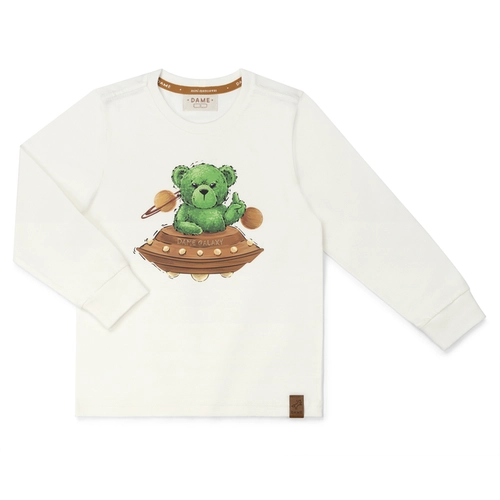 CAMISETA ALGODÃO MANGA LONGA TEDDY ET 7448 CAMISETA ALGODÃO MANGA LONGA TEDDY ET 7448  Chumbo 3