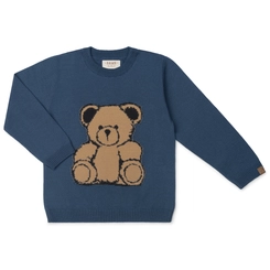 BLUSA TRICOT JACQUARD URSO TEDDY 7556