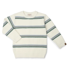 BLUSA TRICOT LISTRADA PLUMA 7564