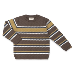 BLUSA TRICOT LISTRADA TEXTURA 7565