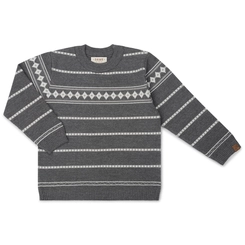 BLUSA TRICOT LISTRAS ÉTNICO