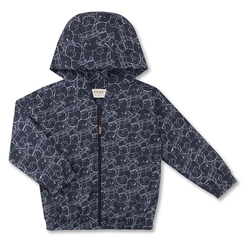 JAQUETA CORTA-VENTO IMPERMEÁVEL ESTAMPA TEDDY INFANTIL 7957
