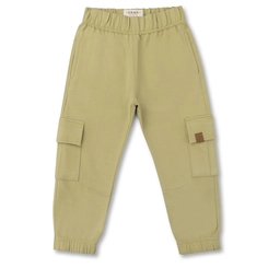 CALÇA JOGGER MOLETOM ELASTANO INFANTIL 8019