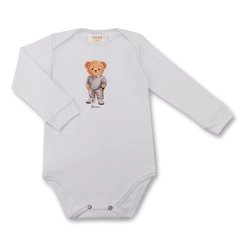 BODY SUEDINE ALGODÃO TEDDY CLÁSSICO ML BEBÊ 7878