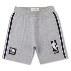 BERMUDA MOLETOM NBA LOGOMAN INFANTIL 8177