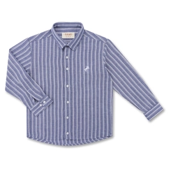 CAMISA LISTRADA ML INFANTIL 7911