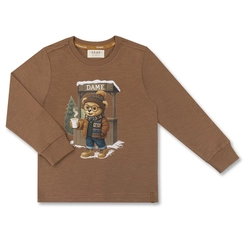 CAMISETA ALGODÃO TEDDY COFFEE ML INFANTIL 7971