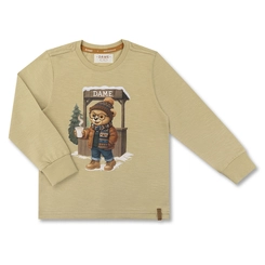 CAMISETA ALGODÃO TEDDY COFFEE ML INFANTIL 7971