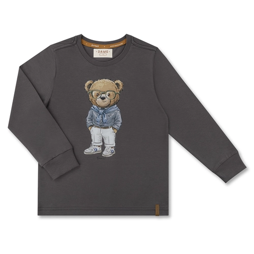 CAMISETA ALGODÃO TEDDY FARIA ML INFANTIL 7964 CAMISETA ALGODÃO TEDDY FARIA ML INFANTIL 7964 Linho 1