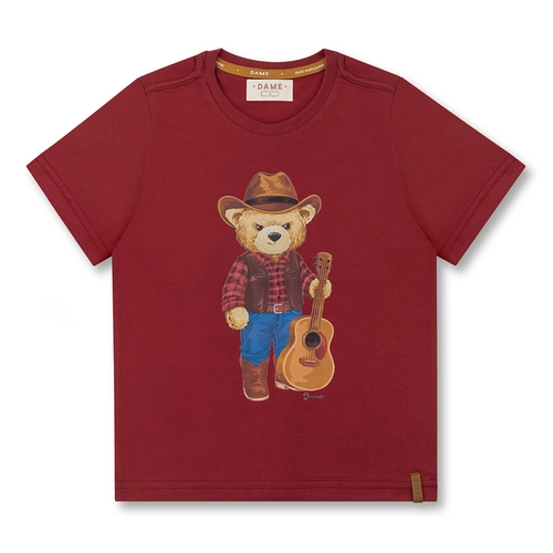 CAMISETA ALGODÃO TEDDY COUNTRY MC INFANTIL 7987 CAMISETA ALGODÃO TEDDY COUNTRY MC INFANTIL 7987 Preto 1