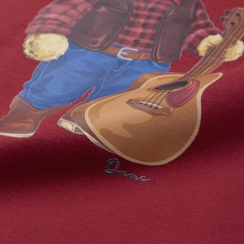 CAMISETA ALGODÃO TEDDY COUNTRY MC INFANTIL 7987 CAMISETA ALGODÃO TEDDY COUNTRY MC INFANTIL 7987 Preto 1