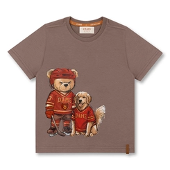 CAMISETA ALGODÃO TEDDY HOCKEY MC INFANTIL 7988