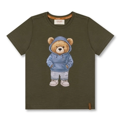 CAMISETA ALGODÃO TEDDY CANGURÚ MC INFANTIL 8000