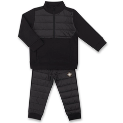 CONJUNTO AGASALHO/CALÇA NEOPRENE VISCOSE/ELASTANO DETALHES PUFFER INFANTIL 8012