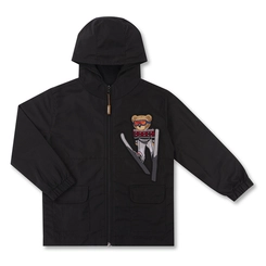 JAQUETA CORTA-VENTO IMPERMEÁVEL PATCH TEDDY SKI INFANTIL 7953