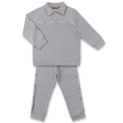 CONJUNTO AGASALHO/CALÇA MOLETOM ELASTANO VIVOS INFANTIL 8015