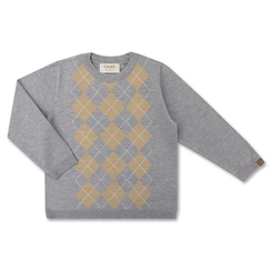 BLUSA TRICÔ CASHMERE ESCOCÊS INFANTIL 8083