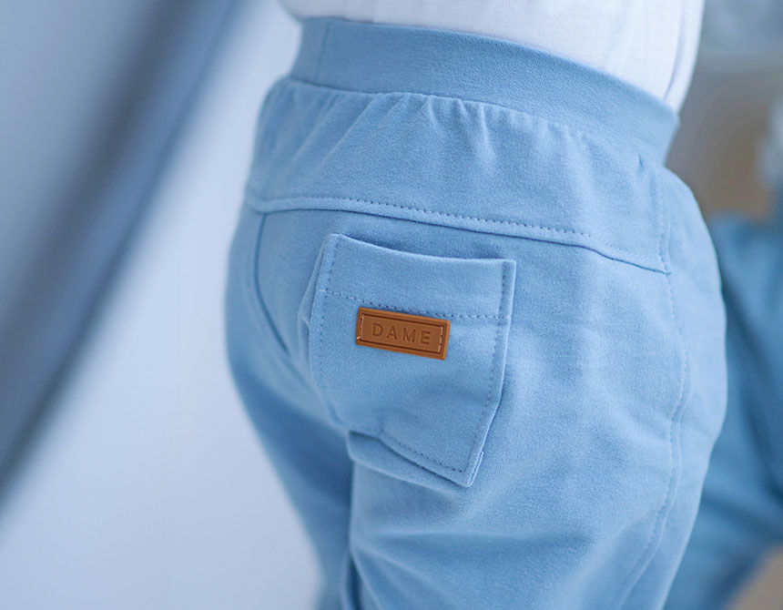 CALÇA JOGGER MOLETOM ELASTANO BEBÊ 7691