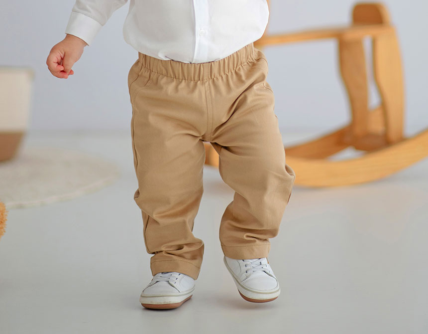 CALÇA SARJA ELASTANO BEBÊ 7695