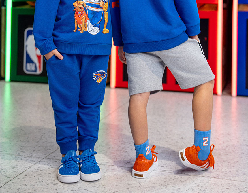 CALÇA MOLETOM NBA NEW YORK KNICKS INFANTIL 8164
