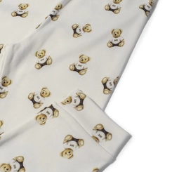 SET 3 PÇS BODY/CALÇA/PANINHO ESTAMPA TEDDY DAME ML BEBÊ 7687