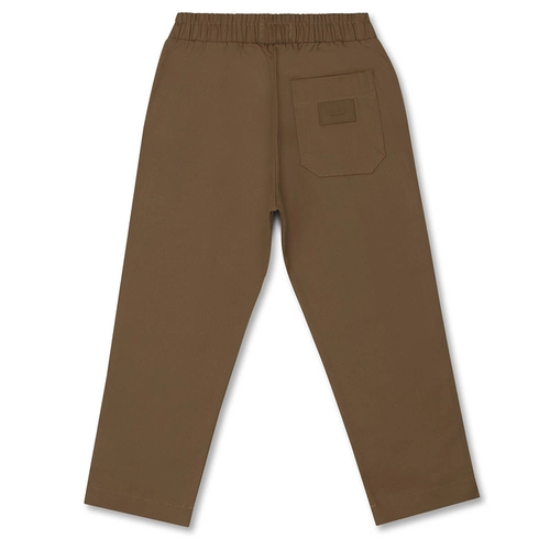 CALÇA SARJA ELASTANO FRISO E VIVO LATERAL INFANTIL 7730 CALÇA SARJA ELASTANO FRISO E VIVO LATERAL INFANTIL 7730 Ocre 3