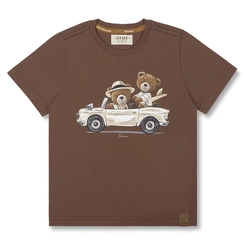 CAMISETA ALGODÃO TEDDY CONVERSÍVEL MC INFANTIL 7739