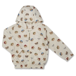 JAQUETA CORTA-VENTO ESTAMPA TEDDY INFANTIL 7702