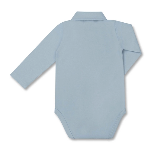 POLO/BODY PIQUET ELASTANO ML BEBÊ 7688 POLO/BODY PIQUET ELASTANO ML BEBÊ 7688 Azul bebê P