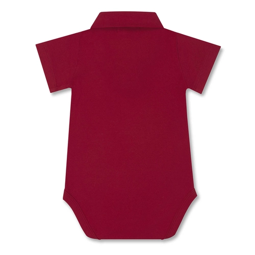 POLO/BODY PIQUET ELASTANO MC BEBÊ 7689 POLO/BODY PIQUET ELASTANO MC BEBÊ 7689  Vermelho G