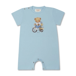 MACACÃO SUEDINE TEDDY BIKE MC BEBÊ 7685
