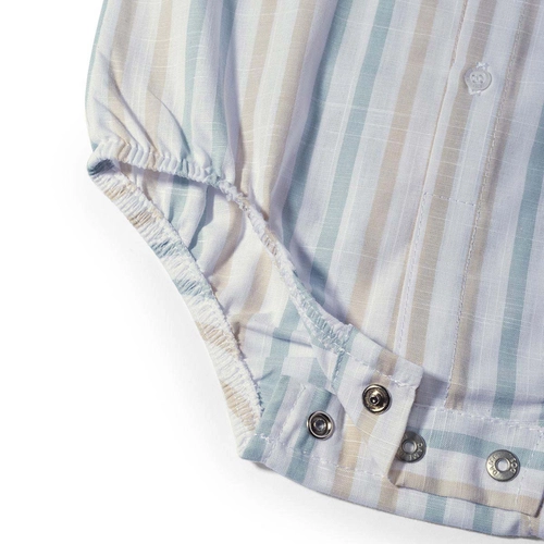 CAMISA/BODY LISTRADA MC BEBÊ 7673