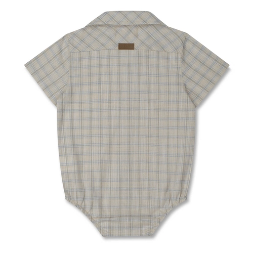 CAMISA/BODY XADREZ MC BEBÊ 7675