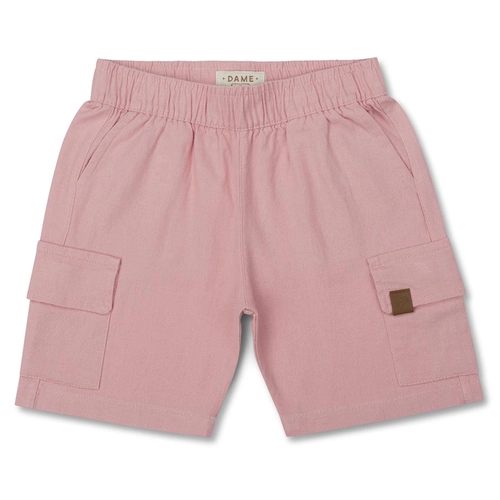 BERMUDA LINHO ELASTANO BOLSOS INFANTIL 7720 BERMUDA LINHO ELASTANO BOLSOS INFANTIL 7720 Rosa pastel 4