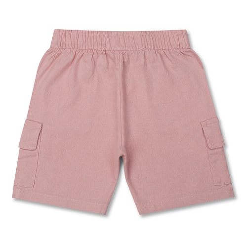 BERMUDA LINHO ELASTANO BOLSOS INFANTIL 7720 BERMUDA LINHO ELASTANO BOLSOS INFANTIL 7720 Rosa pastel 4