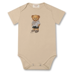 BODY ALGODÃO EGÍPCIO TEDDY TRICOT MC BEBÊ 8203