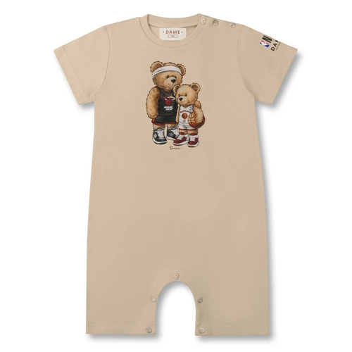 MACACÃO CURTO NBA HEAT TEDDY BEBÊ 8228