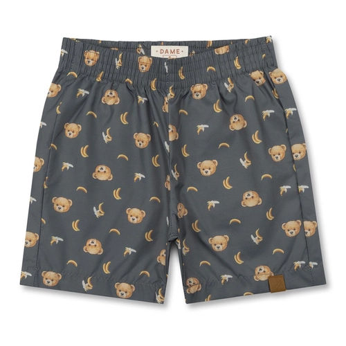SHORT IMPERMEÁVEL ESTAMPA TEDDY INFANTIL 8366