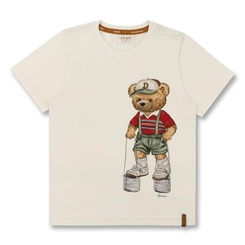 CAMISETA ALGODÃO TEDDY PÉ DE LATA INFANTIL 8240