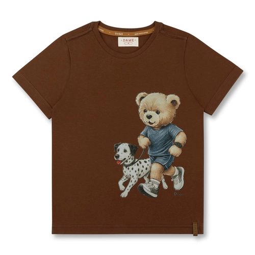 CAMISETA ALGODÃO TEDDY DÁLMATA INFANTIL 8321