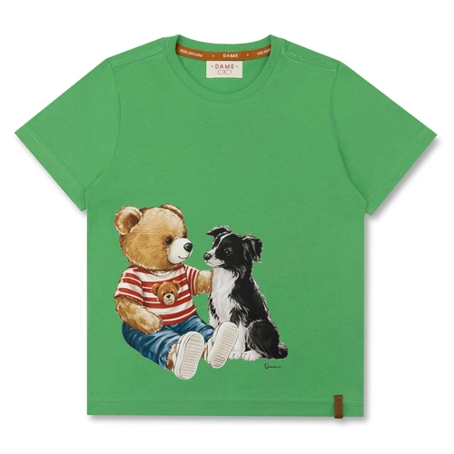 CAMISETA ALGODÃO TEDDY COLLIE INFANTIL 8322 CAMISETA ALGODÃO TEDDY COLLIE INFANTIL 8322 Amarelo 12